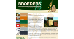 Desktop Screenshot of broedersfourage.nl